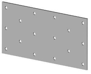 Spojovací deska 105x110 mm, 03-35 BV/S 105