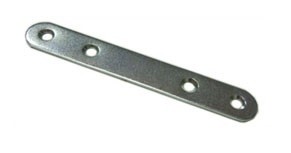 Spojovací plech PS2 15x80 mm zinek bílý