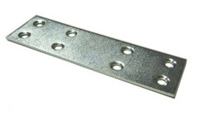 Spojovací plech PS3 30x200 mm zinek bílý
