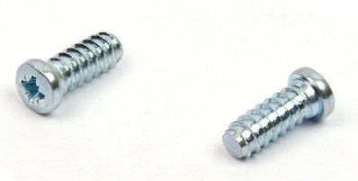 Eurovrut 6,3x25 mm půlkulatá hlava zinek bílý