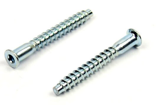Konfirmát 3,0 mm, 7x70 mm, hrubý závit, zinek bílý