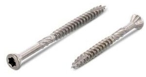 Vrut pro terasy 4x30/18 nerez C1 AISI 410, čočkovitá hlava, TORX