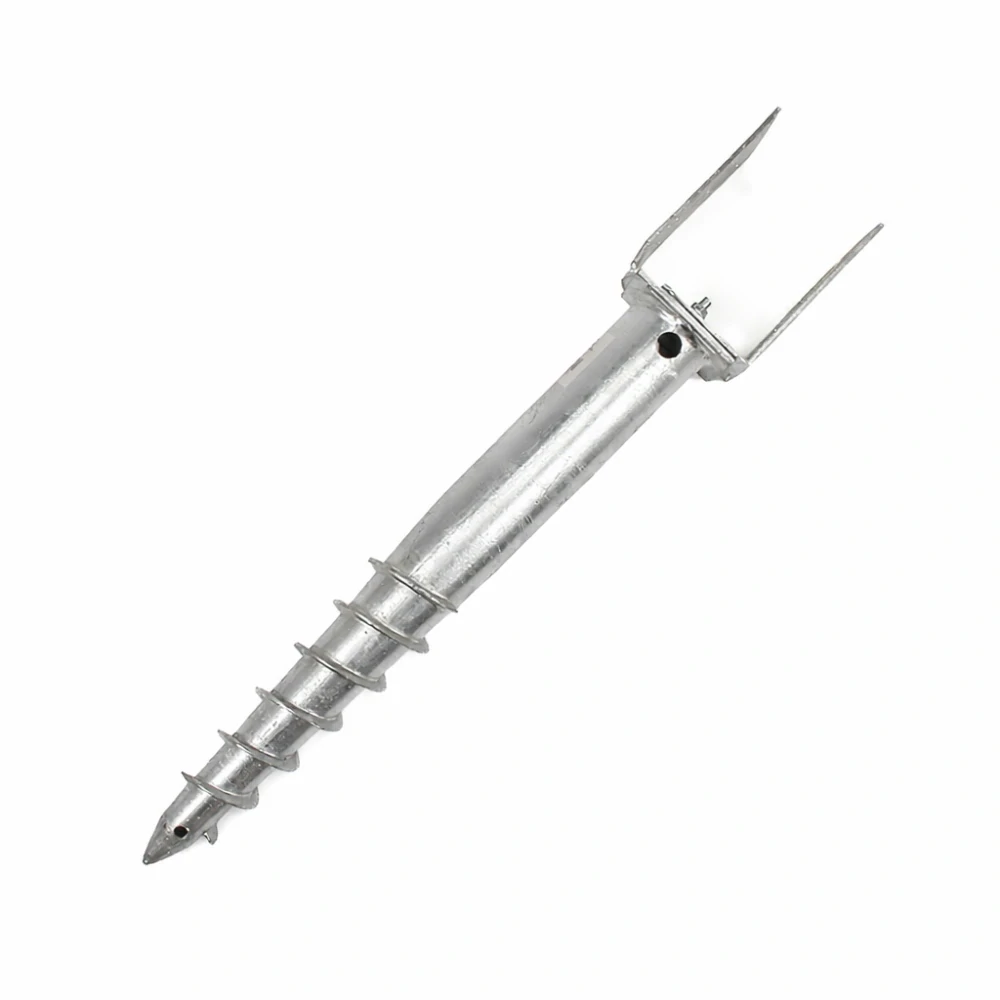 Zemní vrut U 80-170×900 mm – na pergoly a ploty (bez betonování)