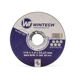 Řezný kotouč WT WINTECH® Extra lifetime 115x1,0x22