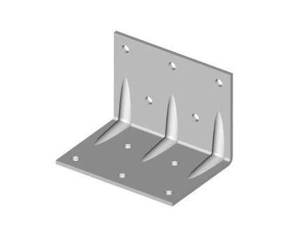 Konstrukční úhelník 35x35x130 mm