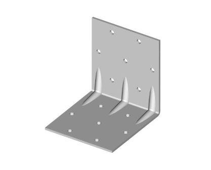 Konstrukční úhelník 53x53x130 mm