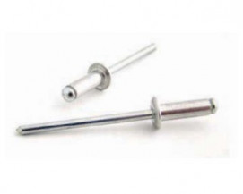 Trhací nýt hliník - ocel 5,0x10 mm plochá hlava