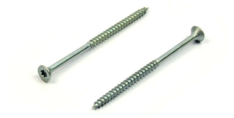 Univerzální vrut do dřeva 4,5x80/50 TORX zinek bílý, částečný závit
