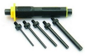 Průbojníky 3, 4, 5, 6 a 8mm - 6ks CrV