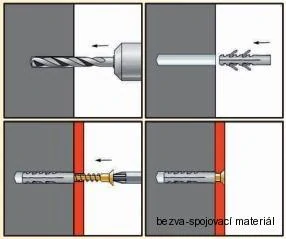 Hmoždinka standardní UPP 5x25