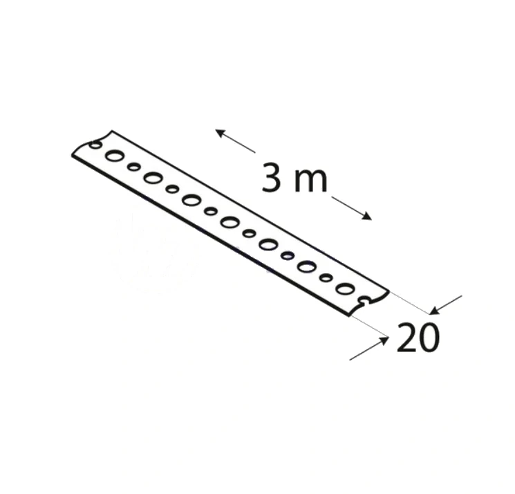 Páska mont. TM 5/3, 20x0,8x3bm