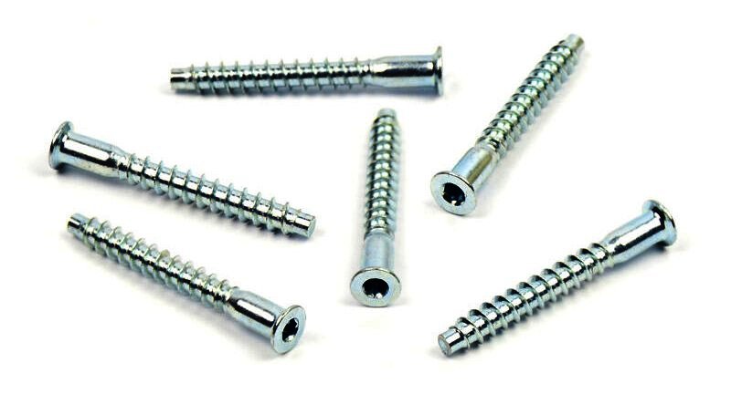 Konfirmát 3,0 mm, 7x60 mm, hrubý závit, zinek bílý