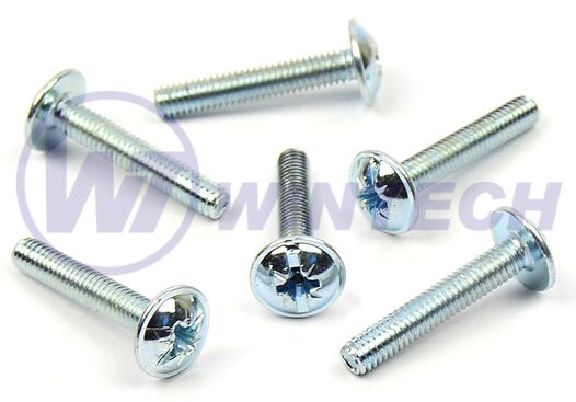 Šroub okrasný DIN 967 M4 x 30 ZB