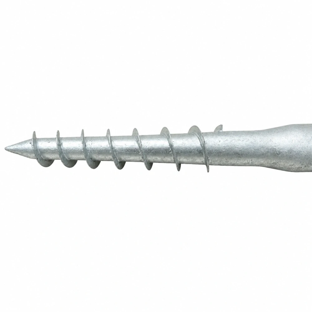 Zemní vrut kruhový 68x580 mm – na pergoly a ploty (bez betonování)