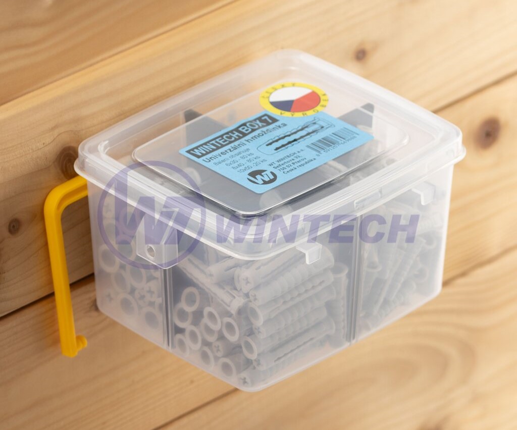 Box unvierzálních hmoždinek 6x30, 8x40, 10x50
